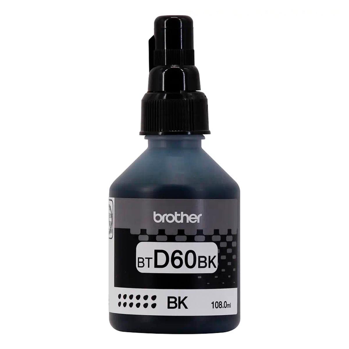 Tinta Impresora Brother Btd60bk Negra 108 Ml